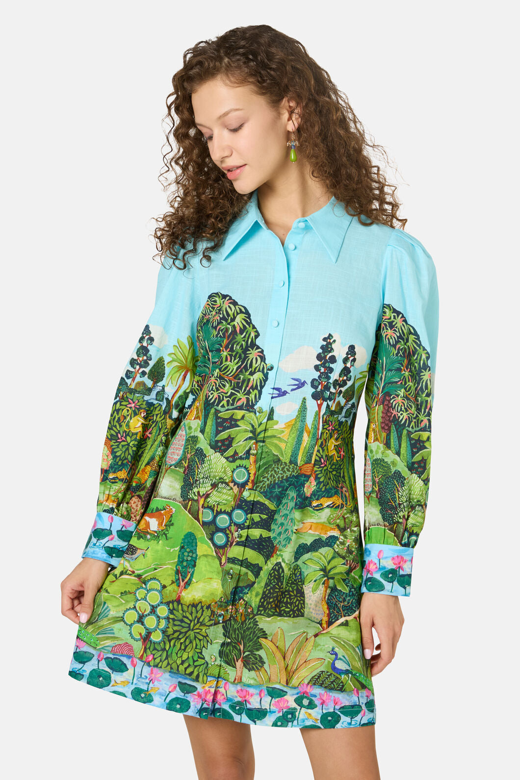 Gorman - Royal Garden Shirt Dress - print