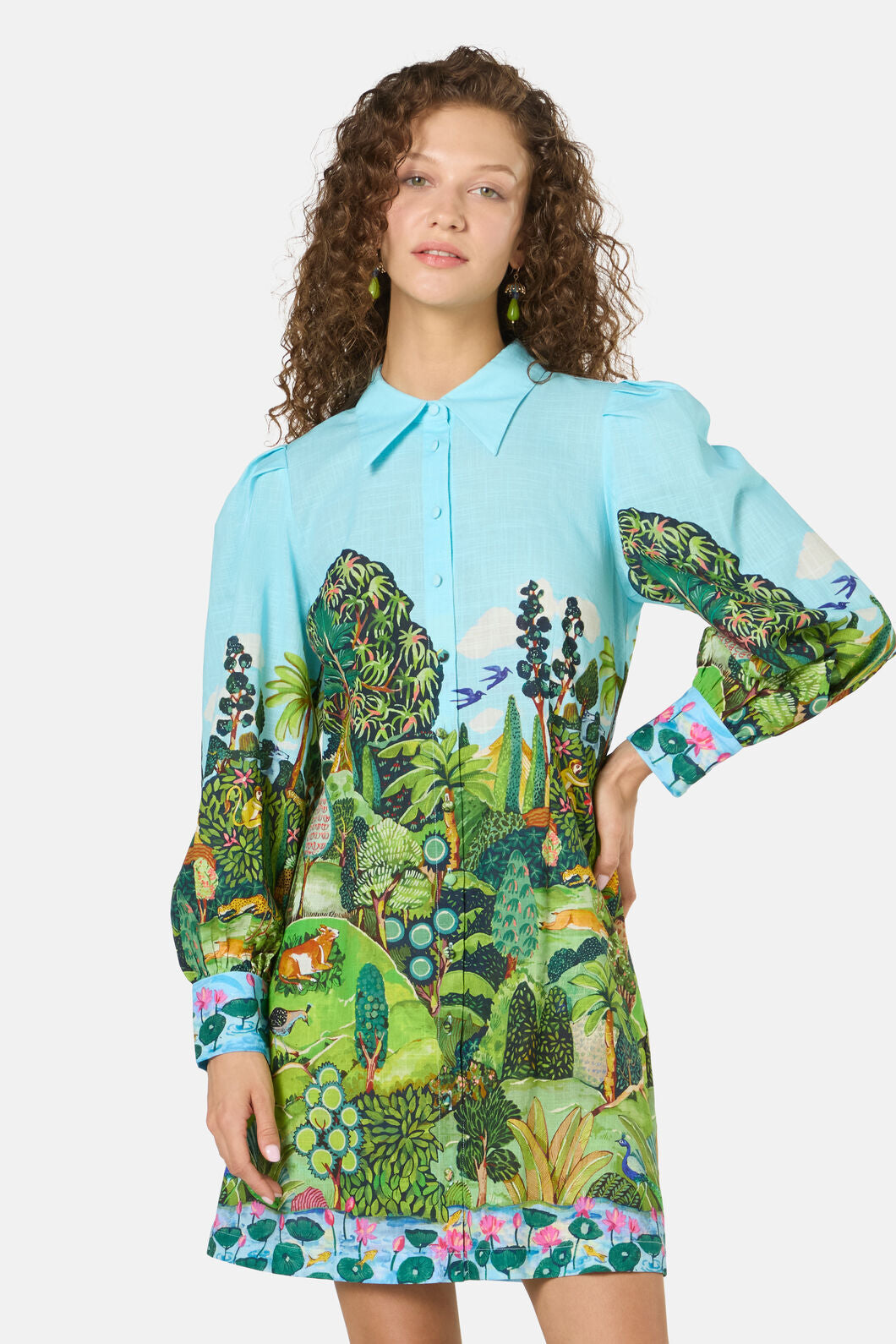 Gorman - Royal Garden Shirt Dress - print