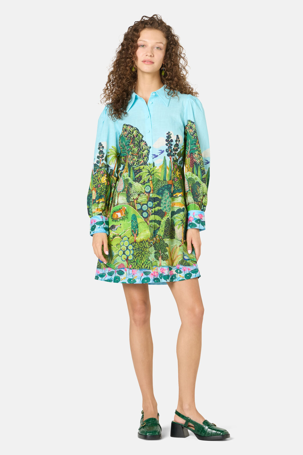 Gorman - Royal Garden Shirt Dress - print