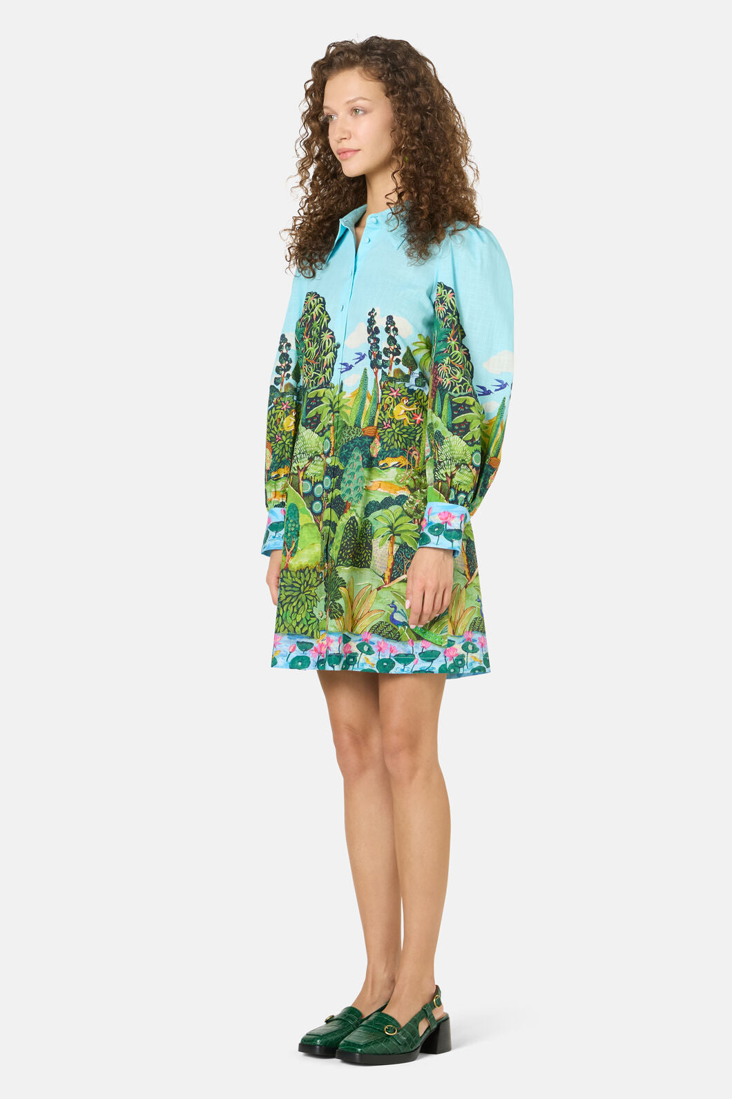 Gorman - Royal Garden Shirt Dress - print