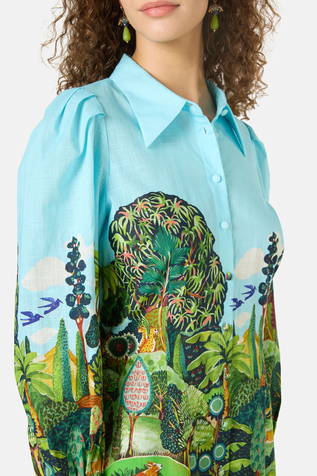 Gorman - Royal Garden Shirt Dress - print