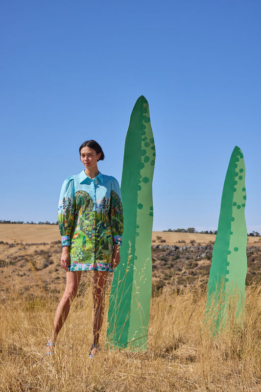 Gorman - Royal Garden Shirt Dress - print