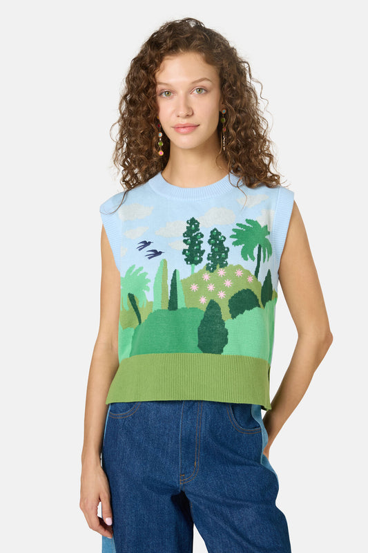 Gorman - Royal Garden Knit Vest - multi