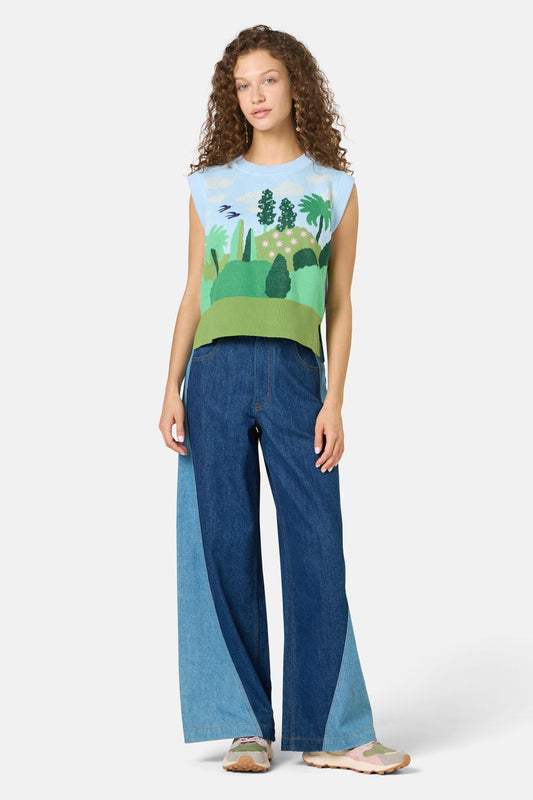 Gorman - Royal Garden Knit Vest - multi