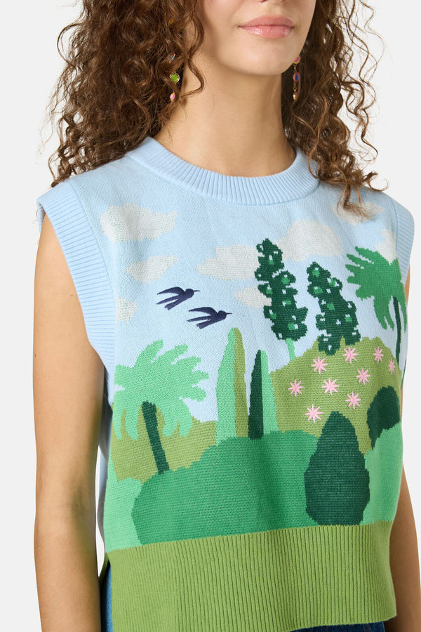 Gorman - Royal Garden Knit Vest - multi