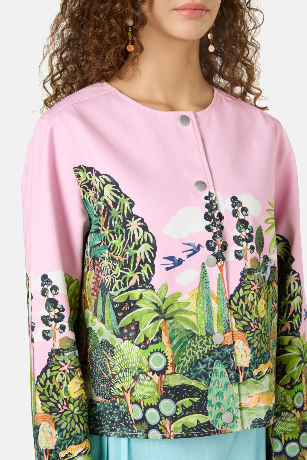 Gorman - RoyalGardenRversibleShellJckt - print