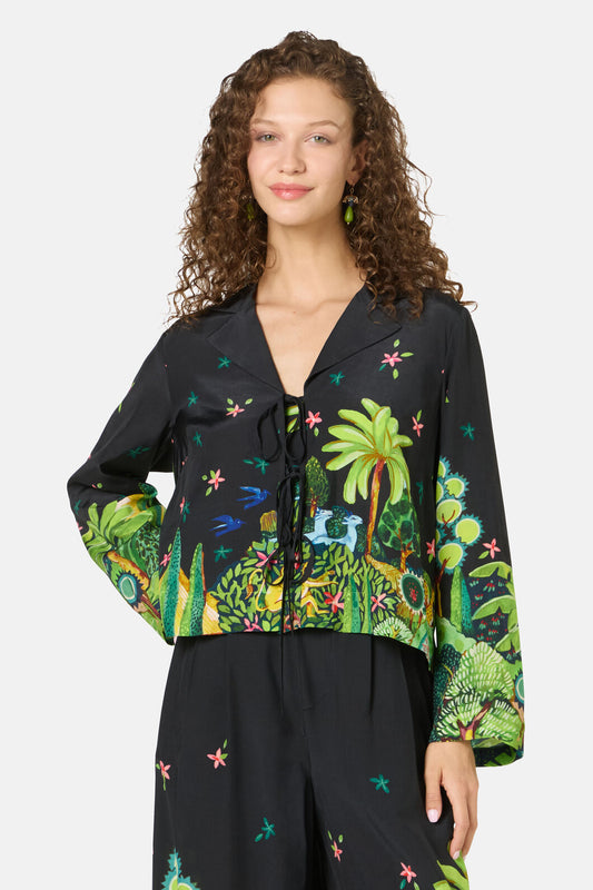 Gorman - Royal Garden Tie Shirt - print