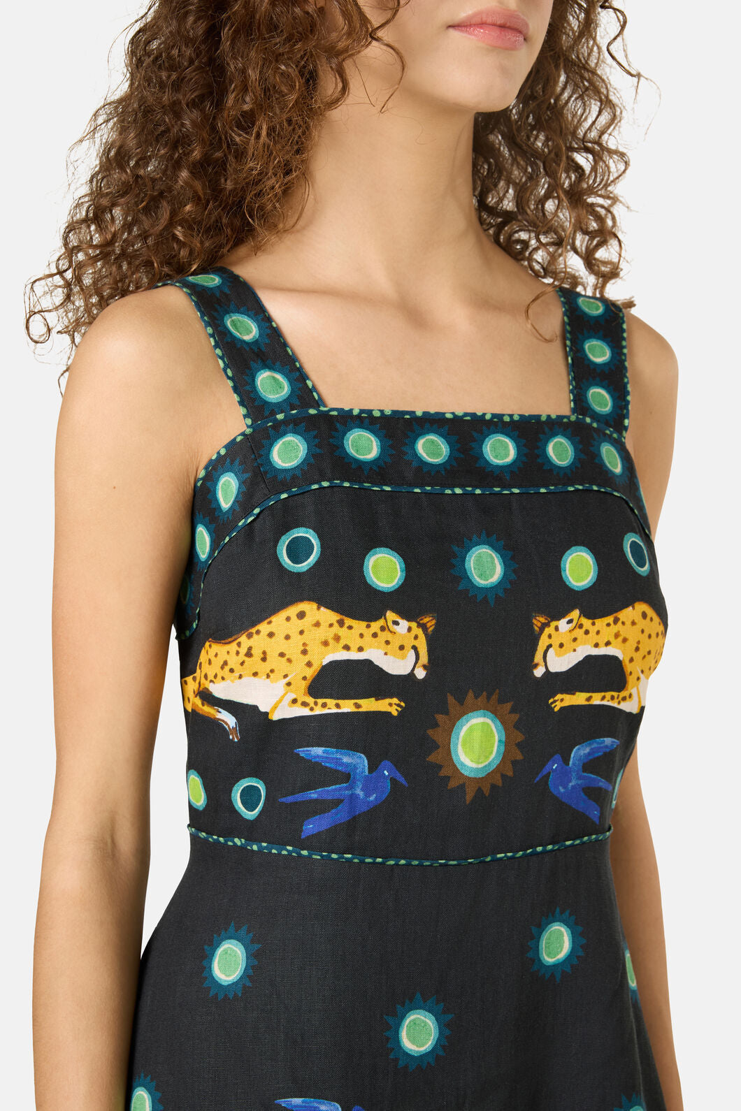 Gorman - Royal Garden Long Dress - print