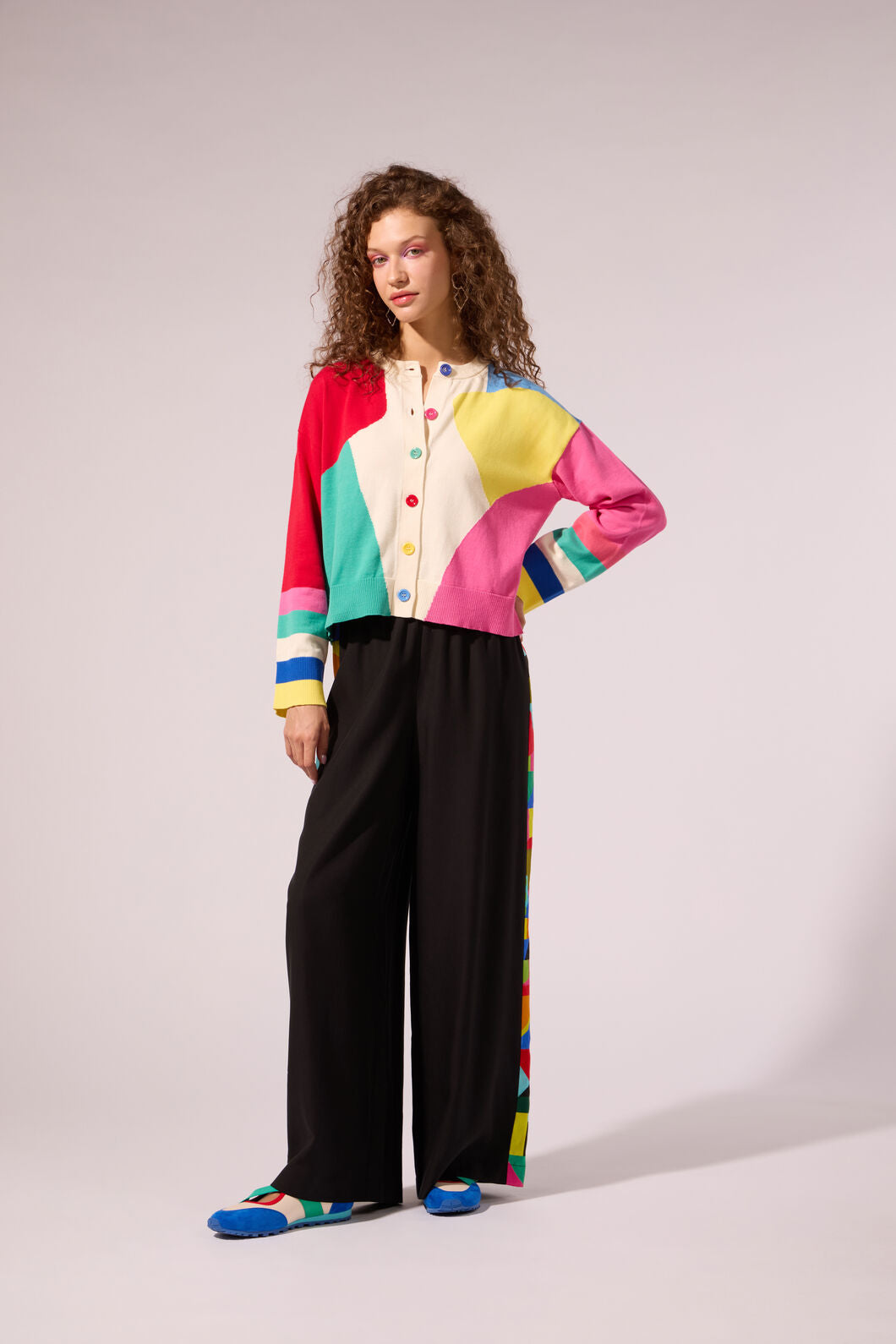 Gorman - Abstract Symphony Cardigan - multi