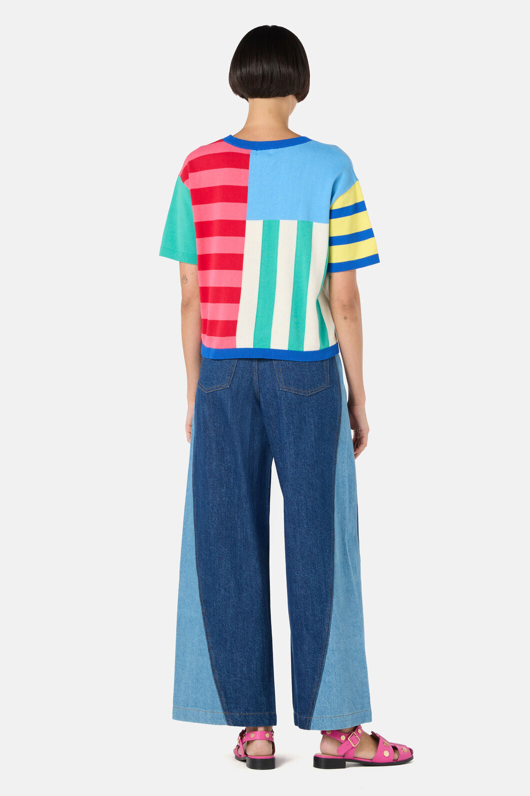 Gorman - Abstract Line Block Top - multi