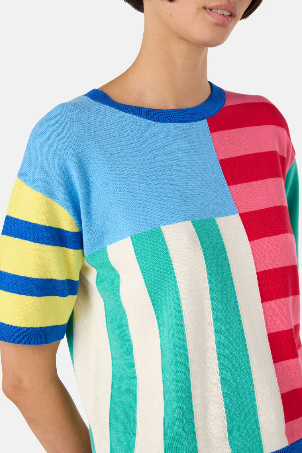 Gorman - Abstract Line Block Top - multi