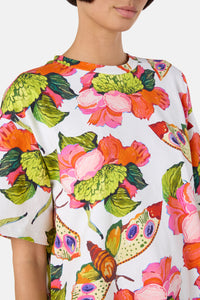 Gorman - Elara Yardage Oversized Tee - print