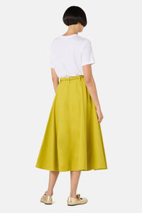 Gorman - Olive Garden Denim Skirt - olive