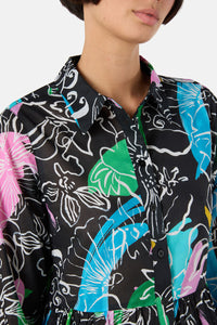 Gorman - Linework Cotton Shirt - print