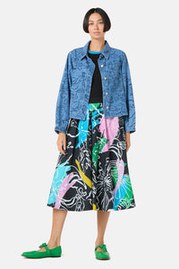 Gorman - Linework Denim Jacket - print