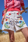 Gorman - Little Things Denim Short - cream