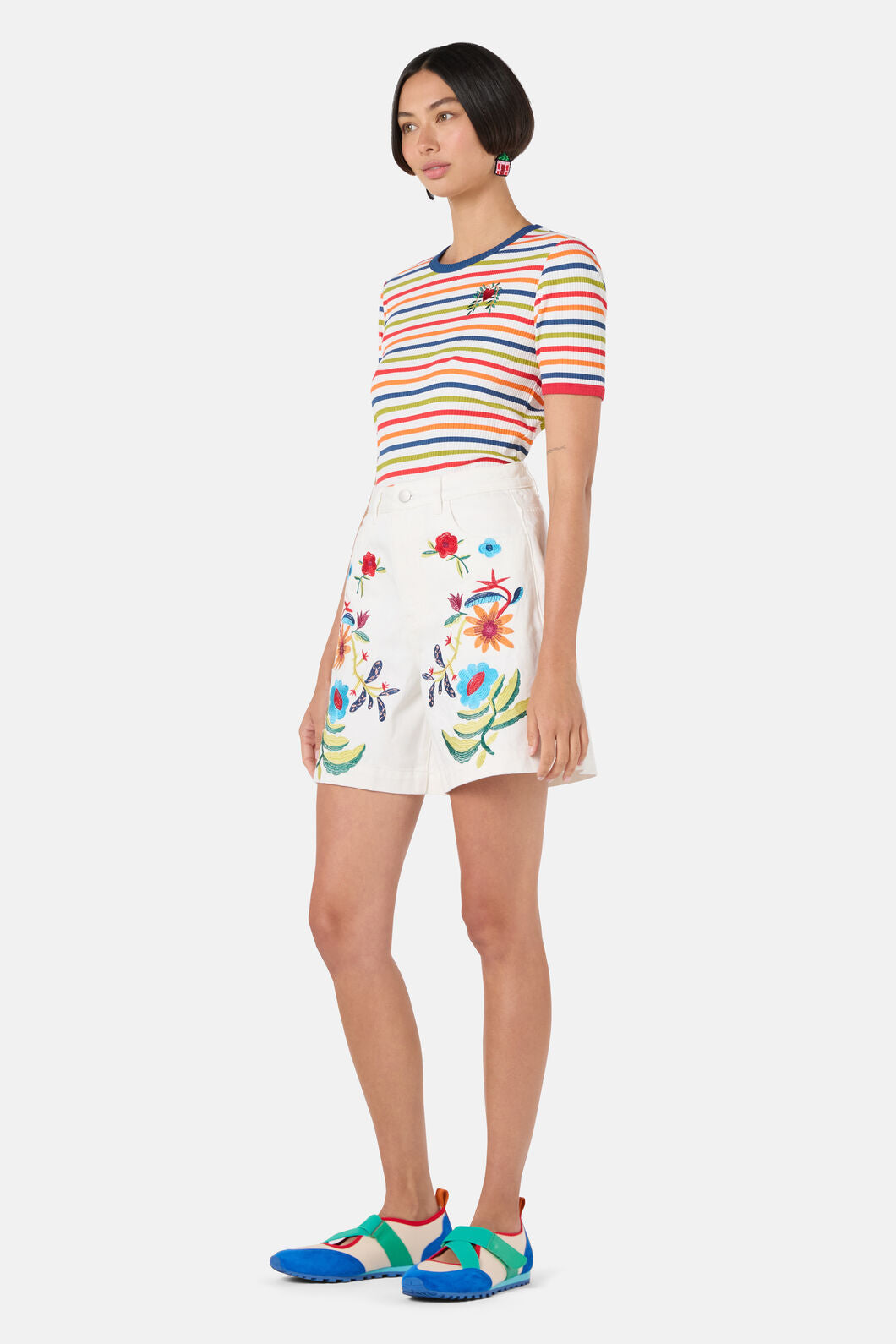 Gorman - Little Things Denim Short - cream