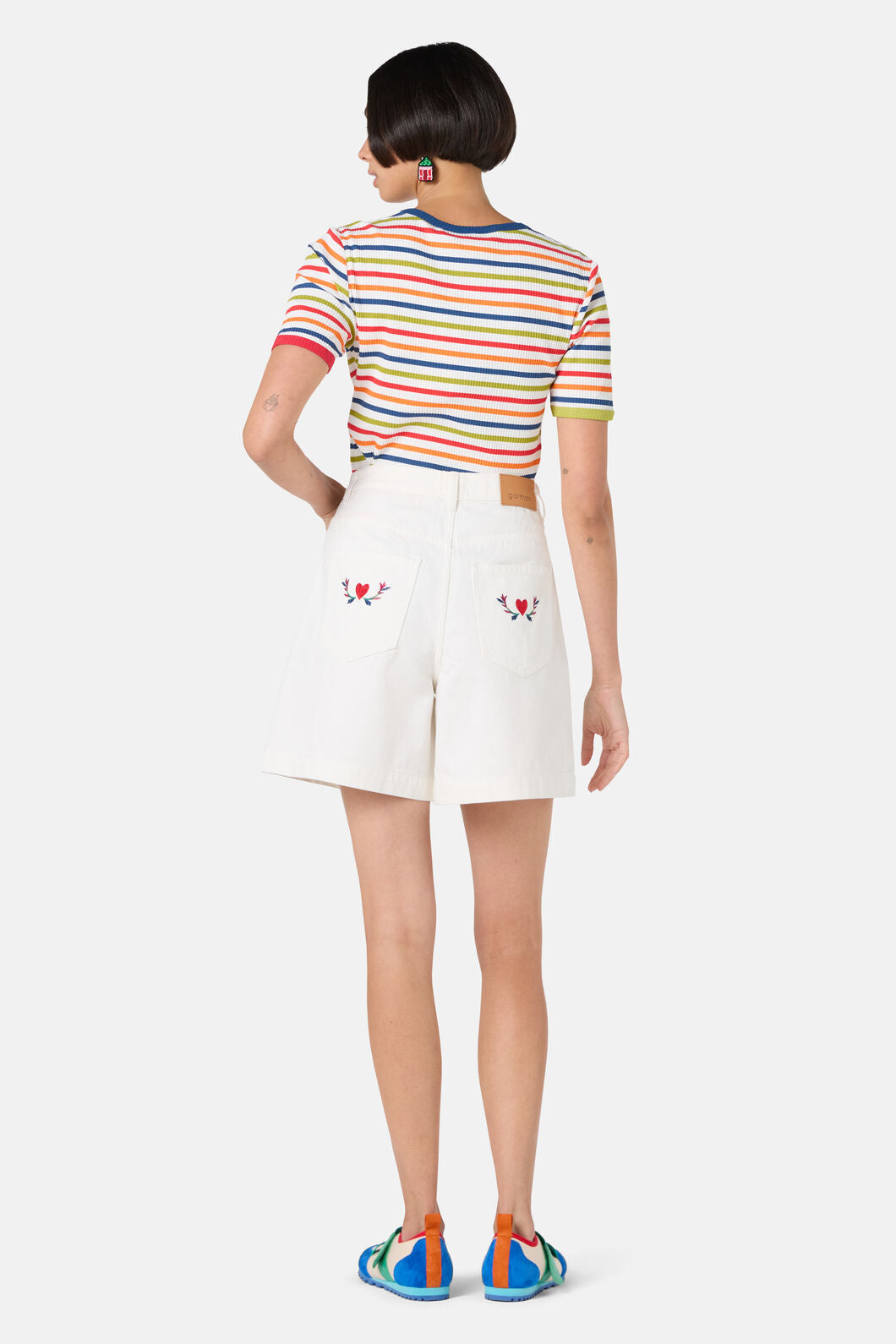 Gorman - Little Things Denim Short - cream