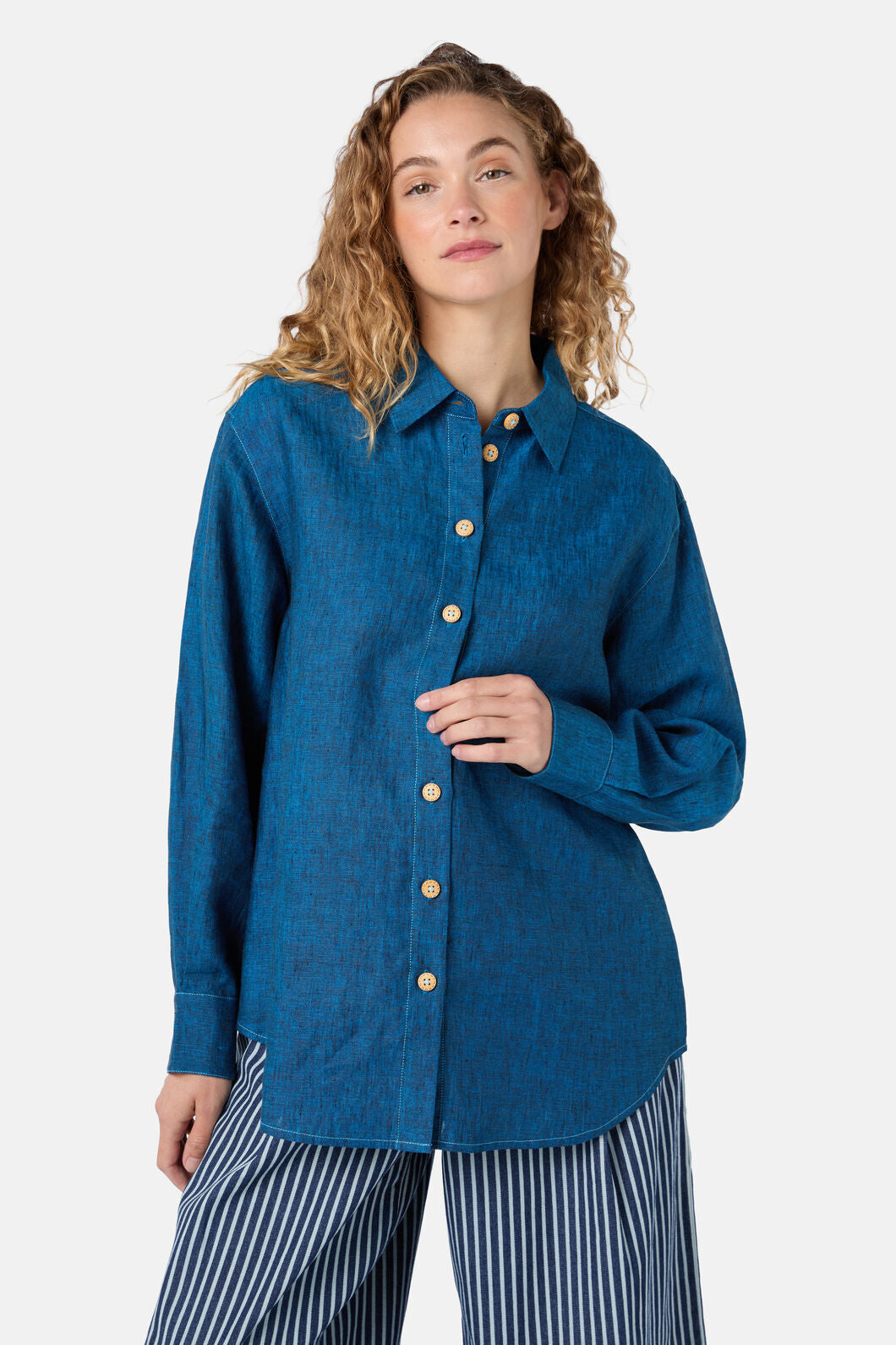 Gorman - Buttons Up Shot Shirt - blue