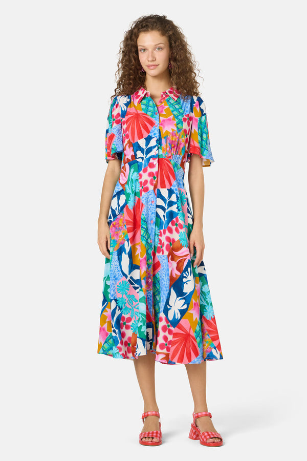 Gorman - Montage Print Shirt Dress - print