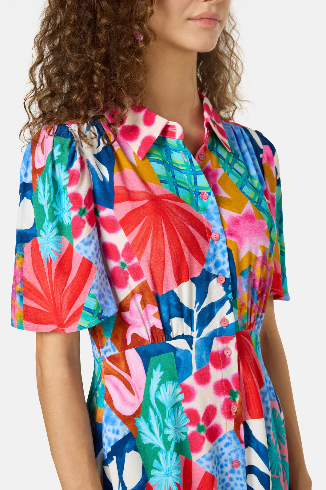 Gorman - Montage Print Shirt Dress - print