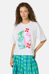 Gorman - Montage Print Relaxed Tee - white