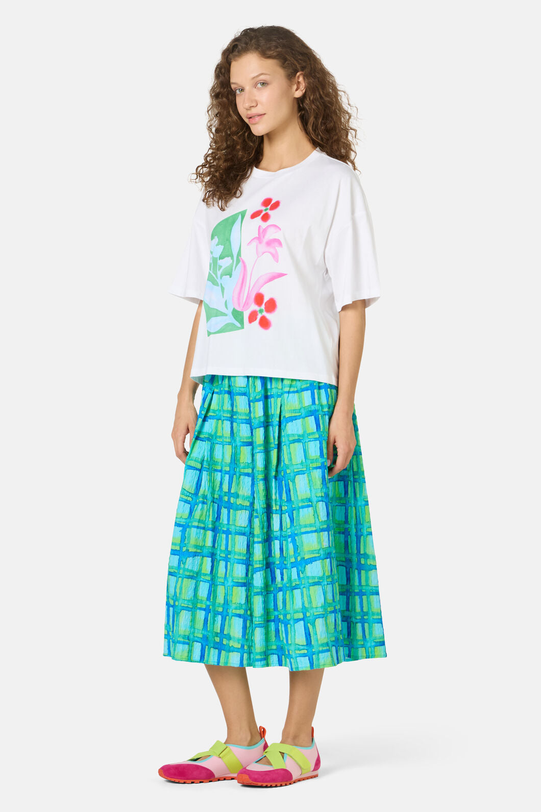 Gorman - Montage Print Relaxed Tee - white