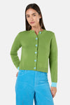 Gorman - Limewire Cotton Cardigan - lime