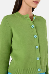 Gorman - Limewire Cotton Cardigan - lime