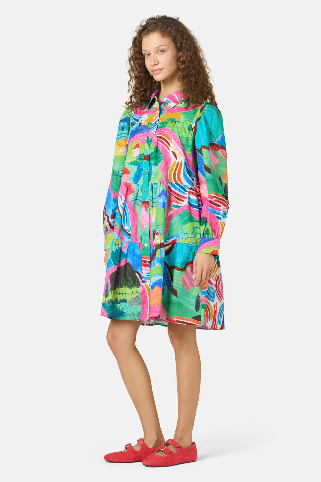 Gorman - Mountain Magic Shirt Dress - print