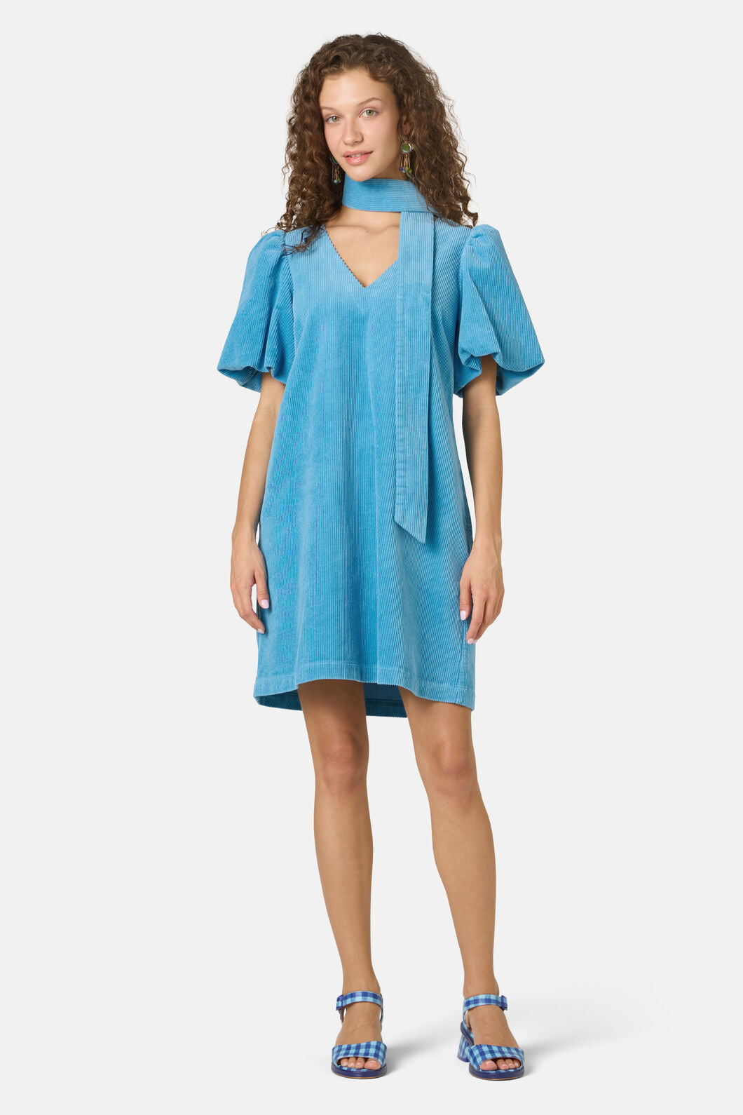 gorman electric blue day dress Heartbeat Print Tee Dress Gorman