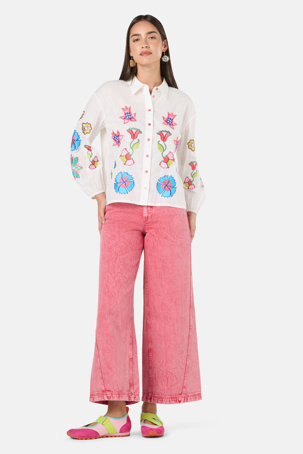 Gorman - Paisley Parade Blouse - white
