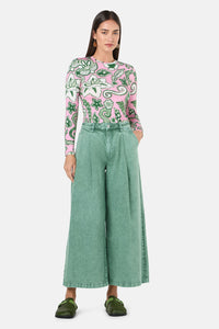 Gorman - Paisley Parade Long Sleeve Top - pink