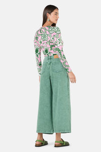 Gorman - Paisley Parade Long Sleeve Top - pink