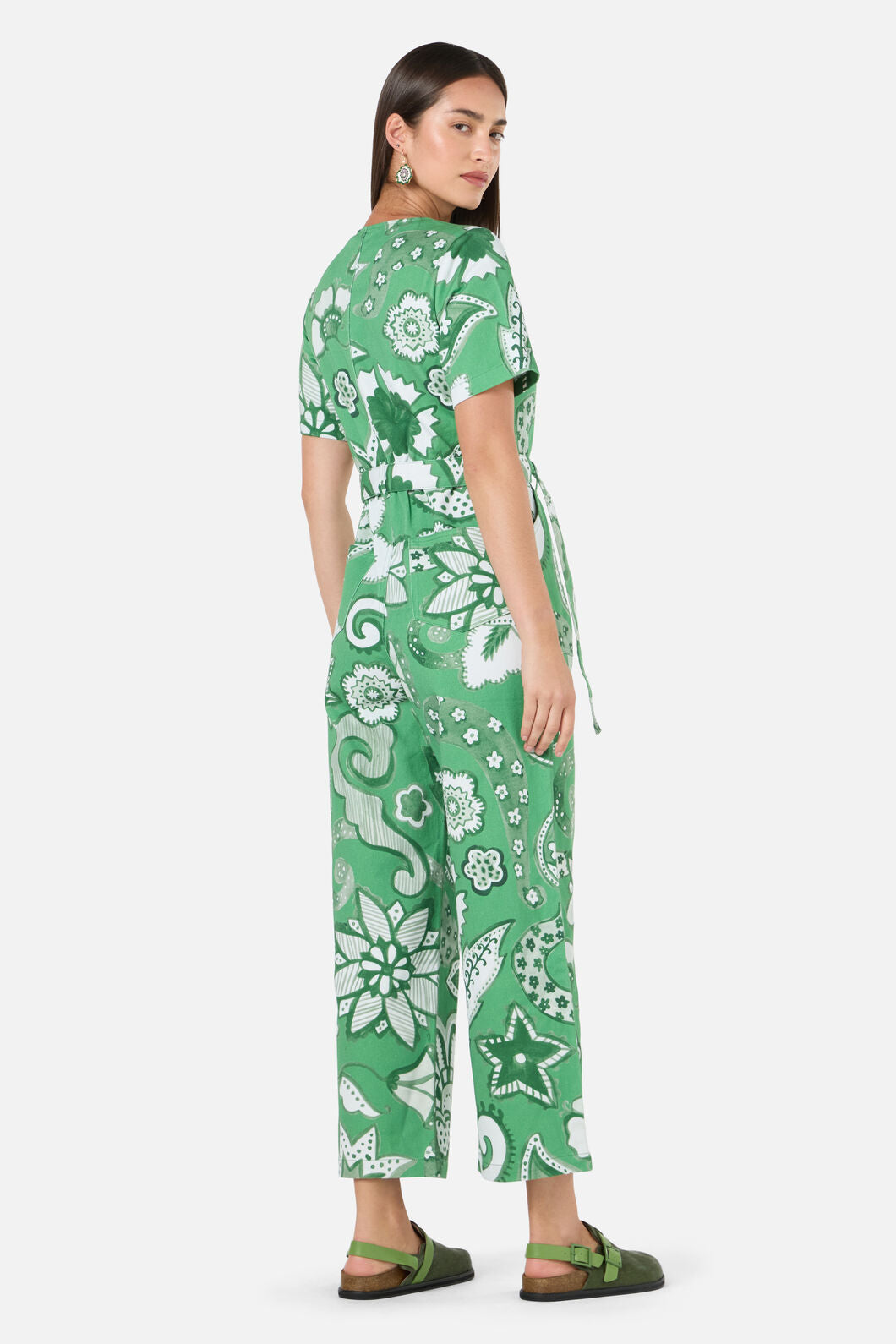 Gorman - Paisley Parade Boiler Suit - green