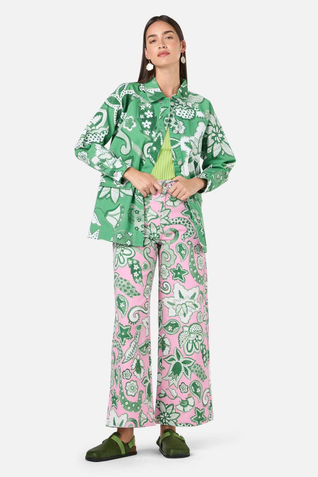 Gorman - Paisley Parade Jean - pink