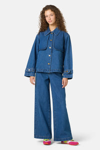 Gorman - Ava Organic Cotton Jean - mid-blue