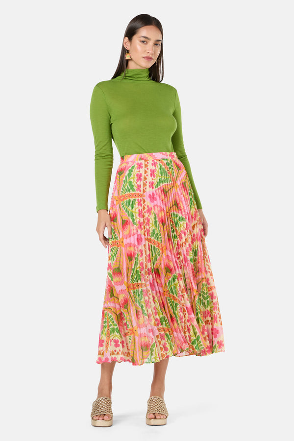 Gorman - Metamorphosis Pleat Skirt - print