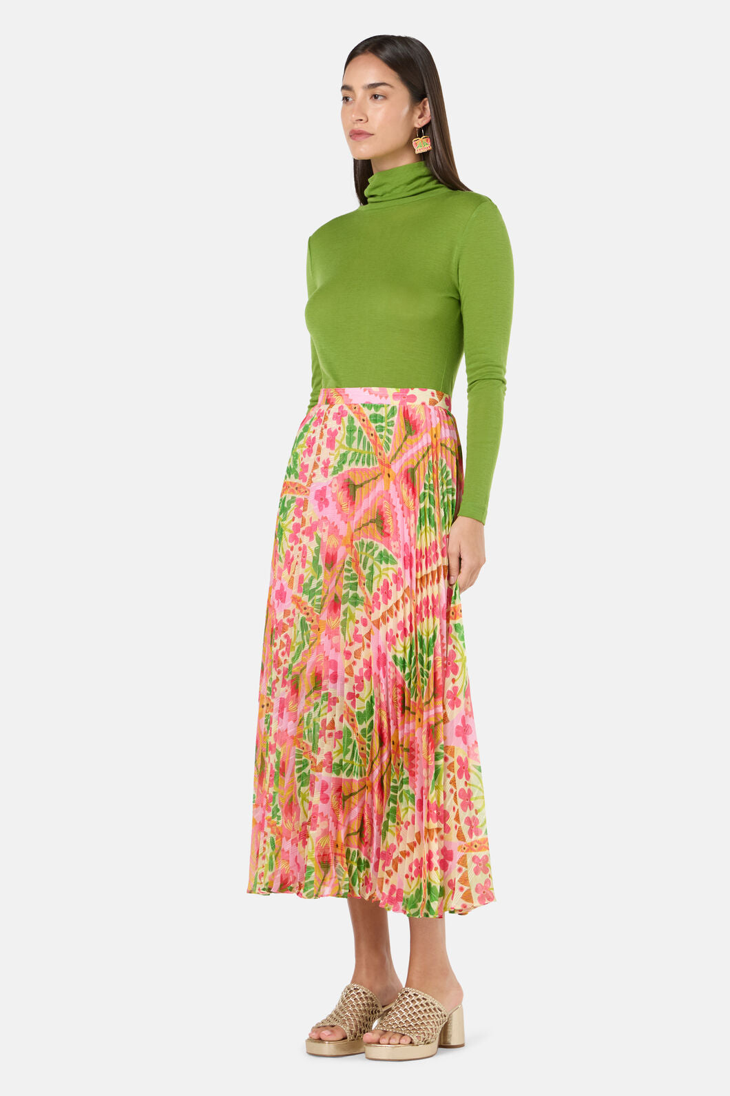 Gorman - Metamorphosis Pleat Skirt - print