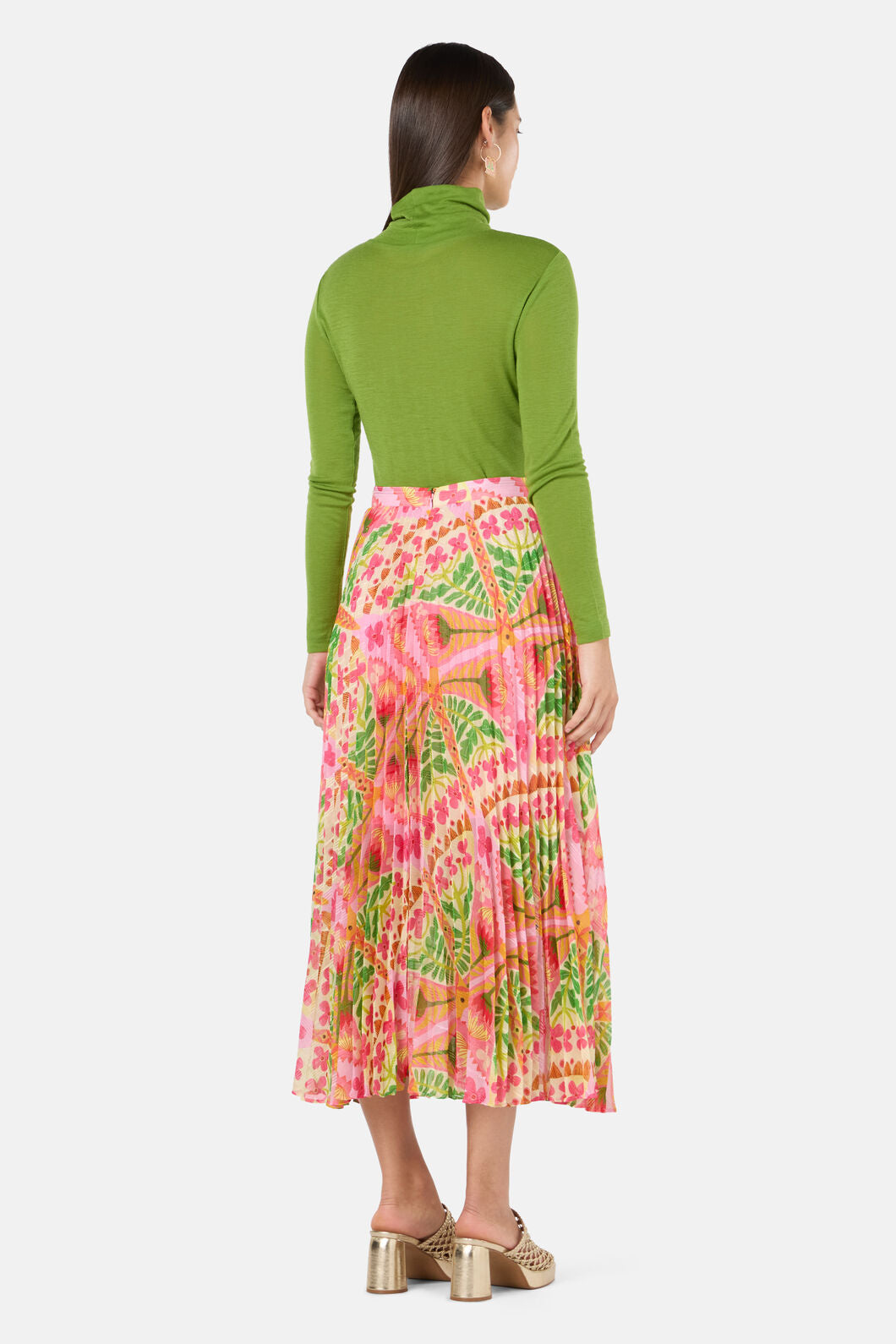 Gorman - Metamorphosis Pleat Skirt - print