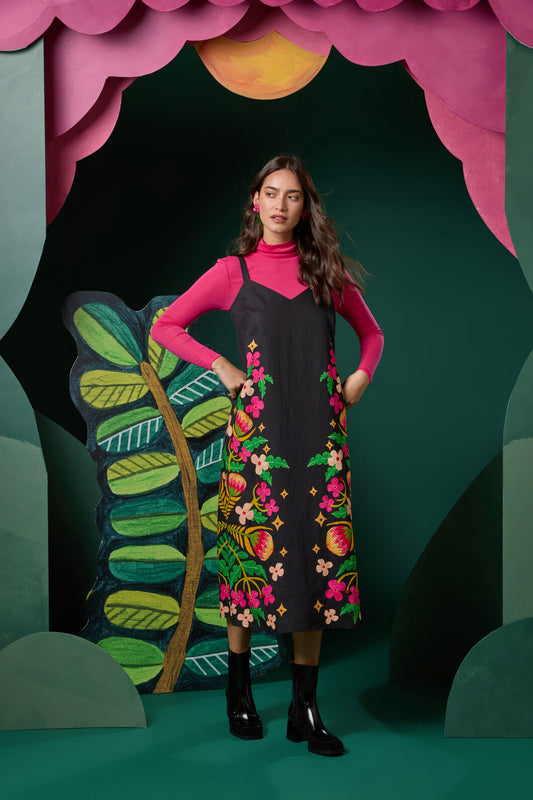 Gorman - Metamorphosis Slip Dress - black