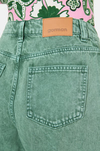 Gorman - Kara Denim Skort - green