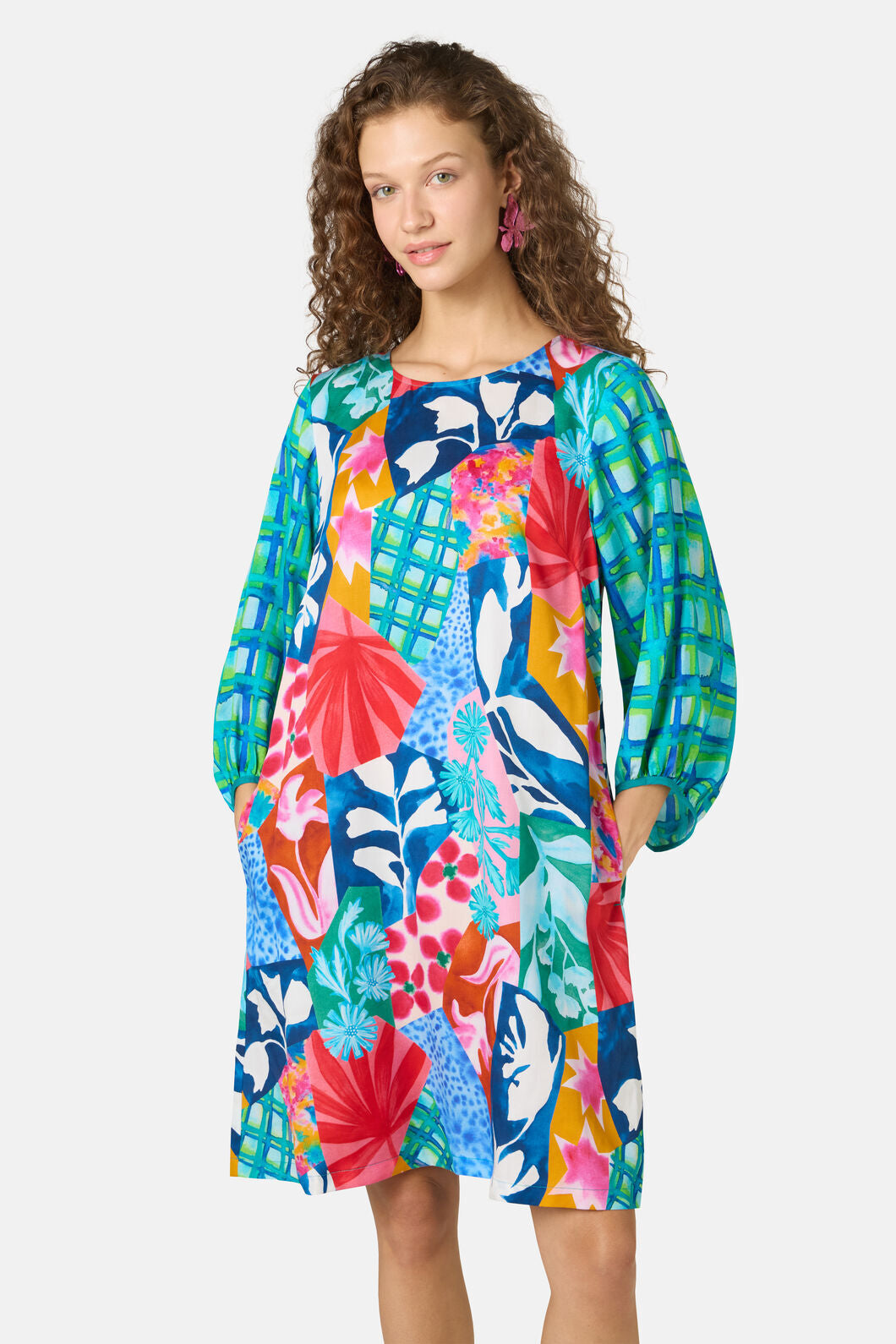 Gorman - Montage Print Short Dress - print