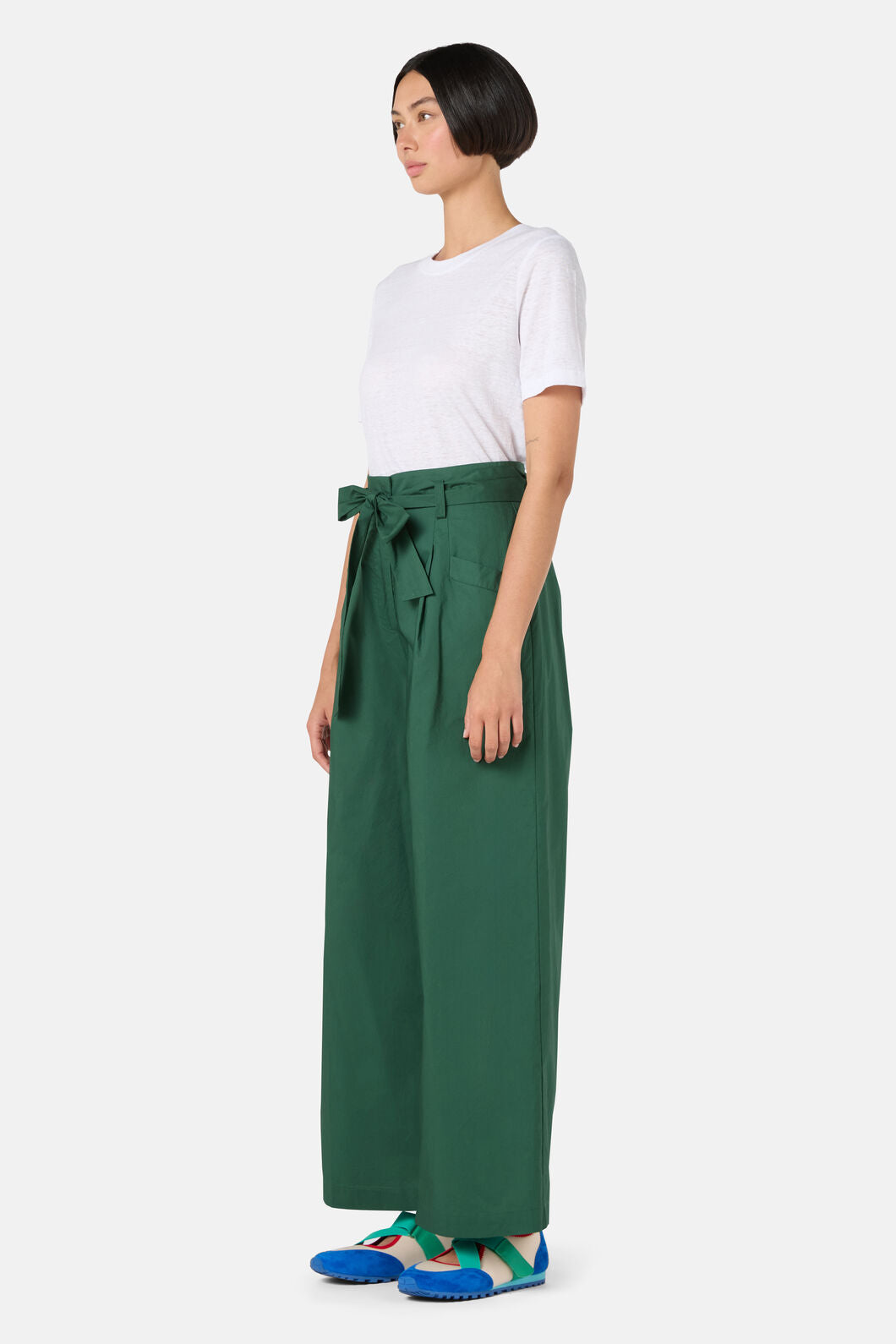 Gorman - Rebecca Tailored Wide Leg Pant - green