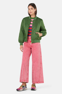 Gorman - Expressionist Reversible Bomber - olive