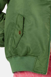 Gorman - Expressionist Reversible Bomber - olive