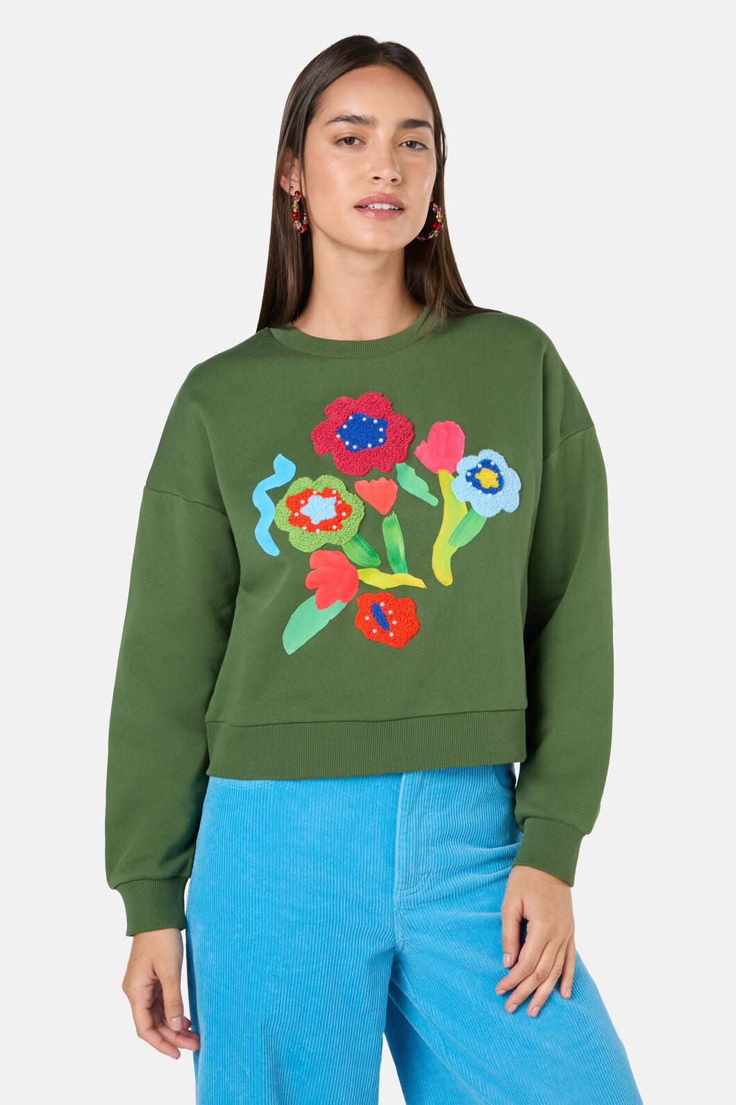 Expressionist Embroidered Sweater – Gorman