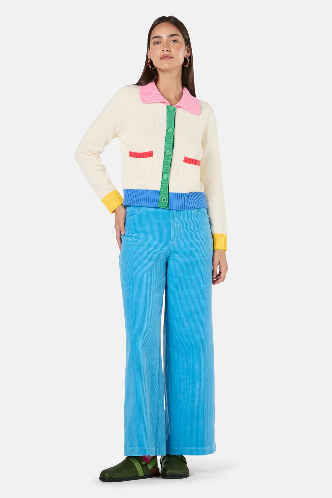 Gorman - Colour Play Cardigan - cream