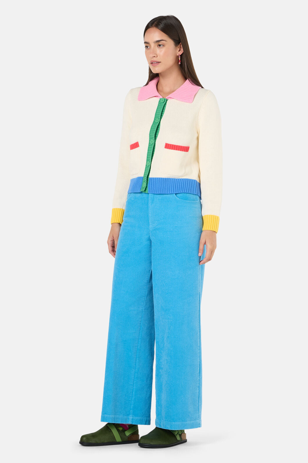 Gorman - Colour Play Cardigan - cream