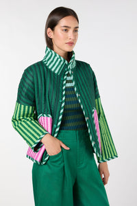 Gorman - Abstract Flower Quilted Jacket - print